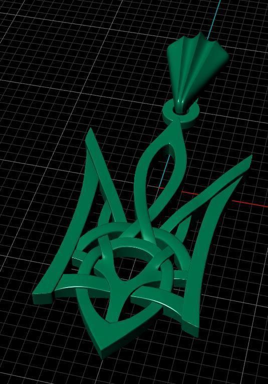 Ukrainian Trident 3D print model_10