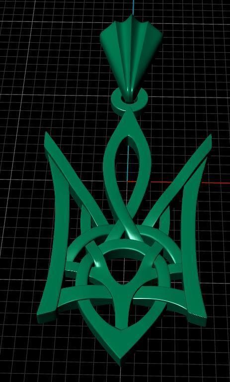 Ukrainian Trident 3D print model_9