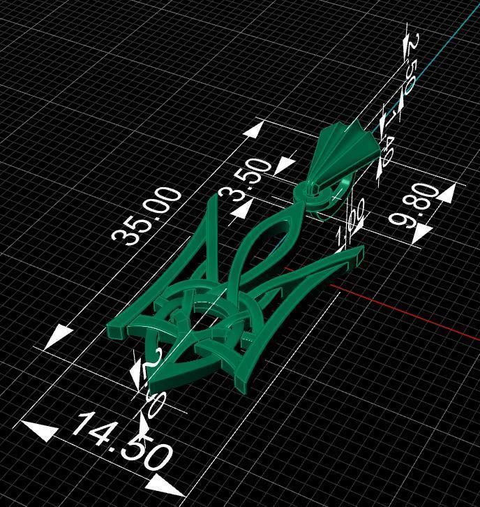 Ukrainian Trident 3D print model_17