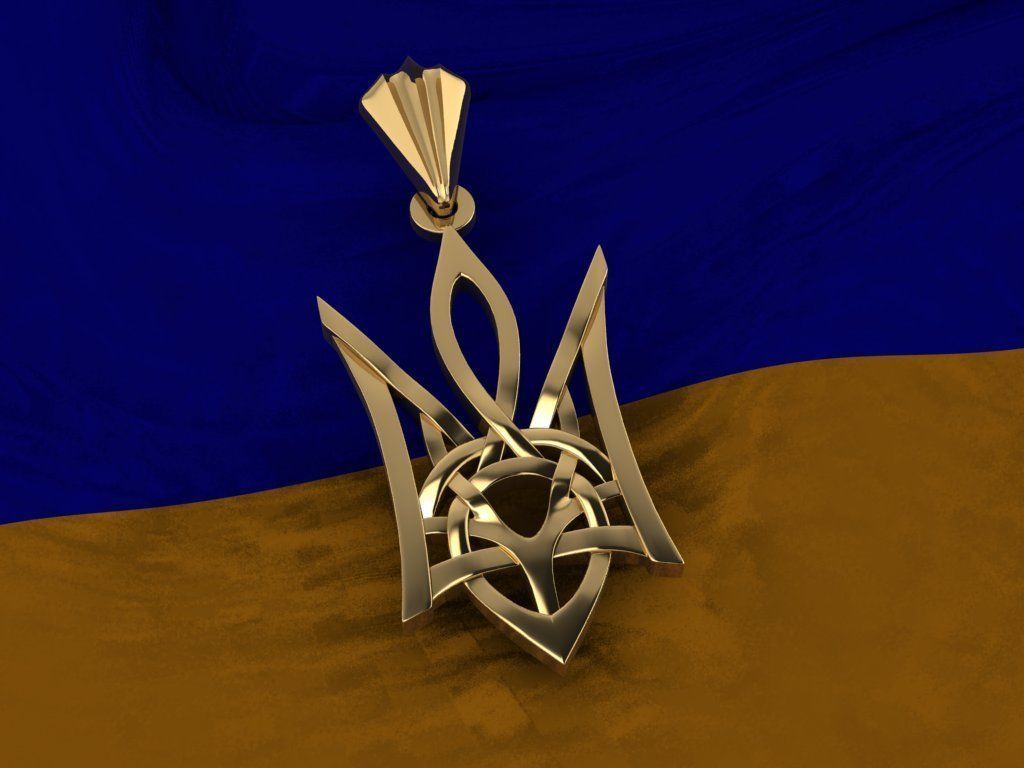 Ukrainian Trident 3D print model_2