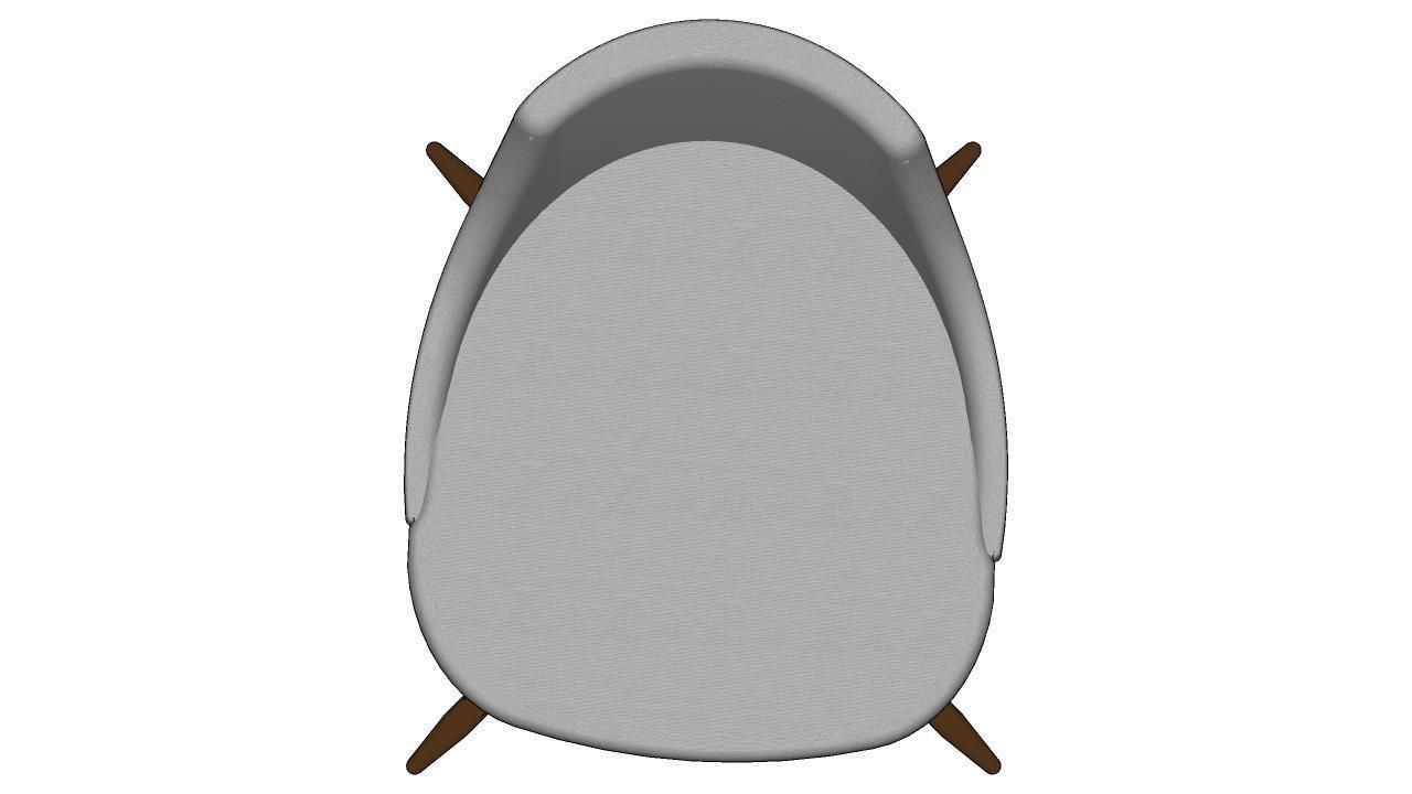 Eringisl Side Chair 3D model CGTrader