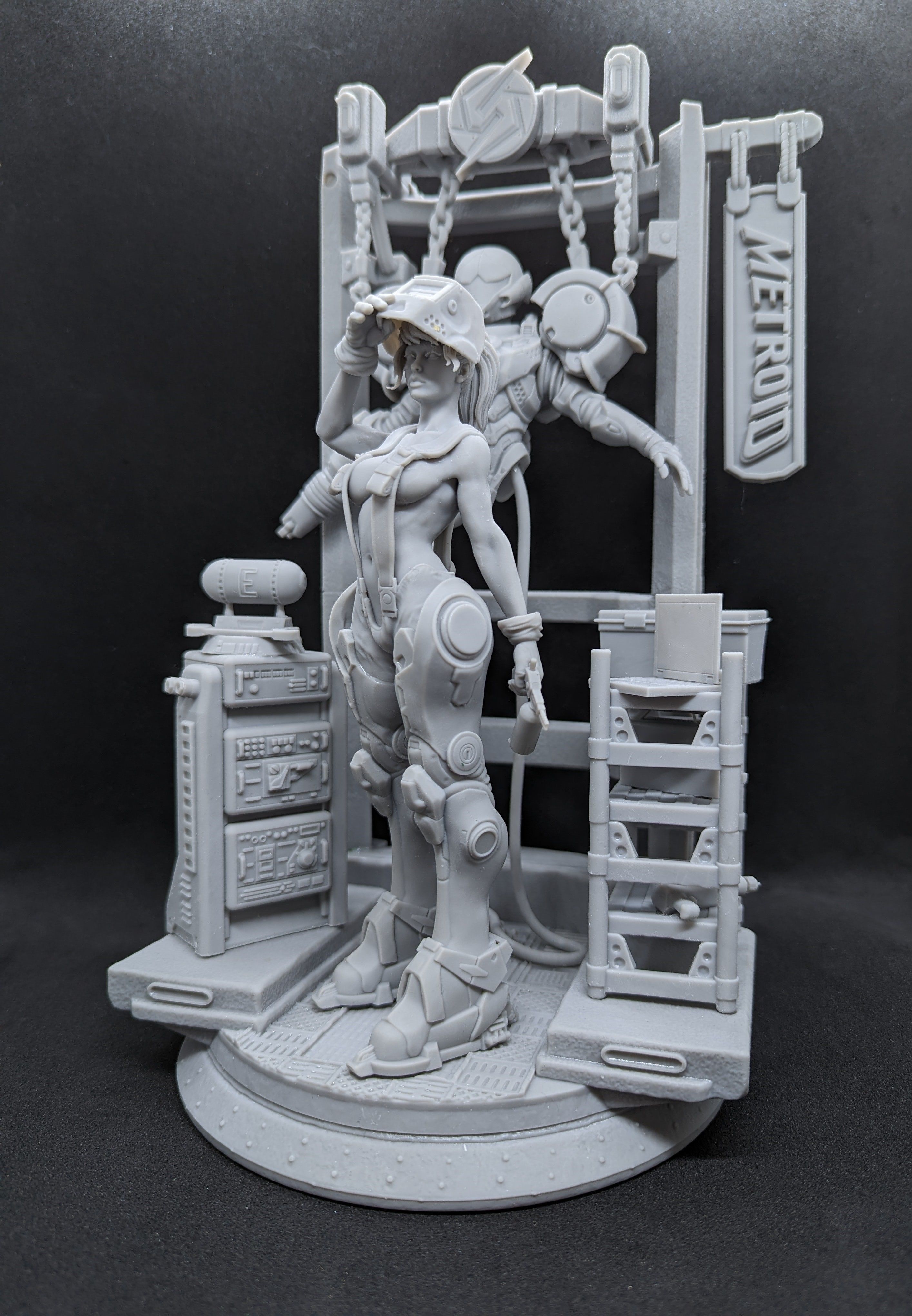 SAMUS ARAN BY CREATIVE GEEK MB 3D model 3D printable | CGTrader