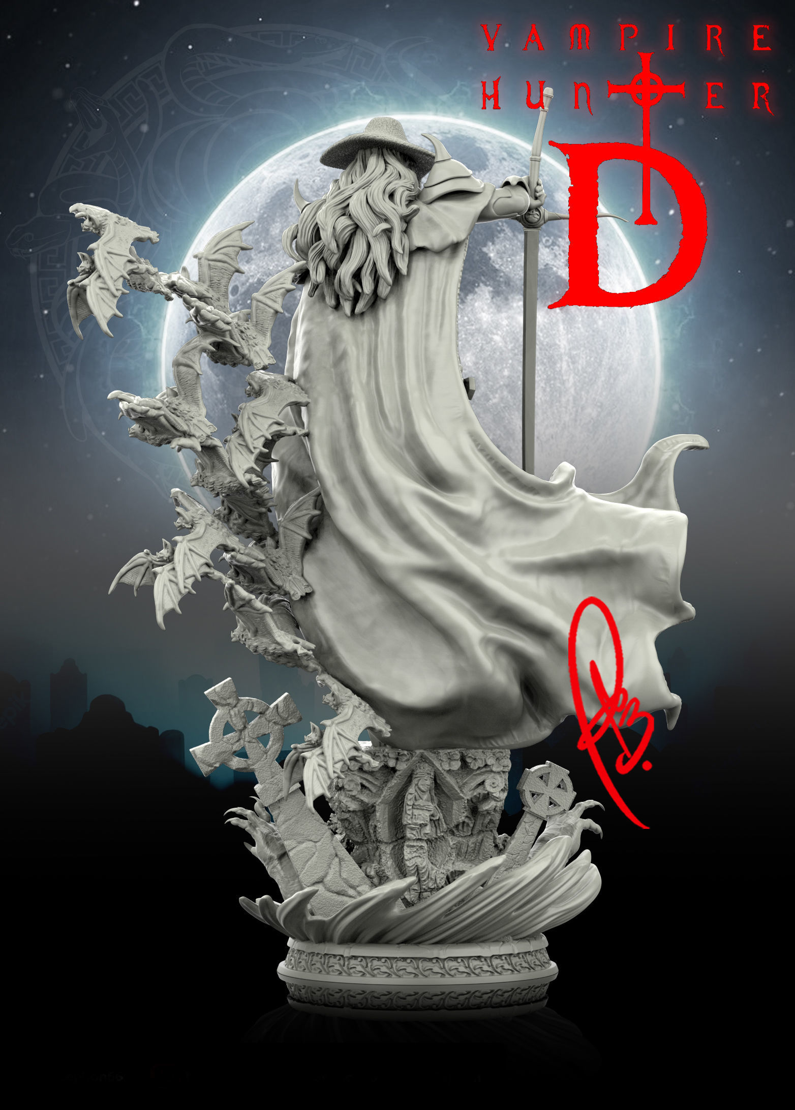 VAMPIRE HUNTER D BY CREATIVE GEEK MB 3D print model_18