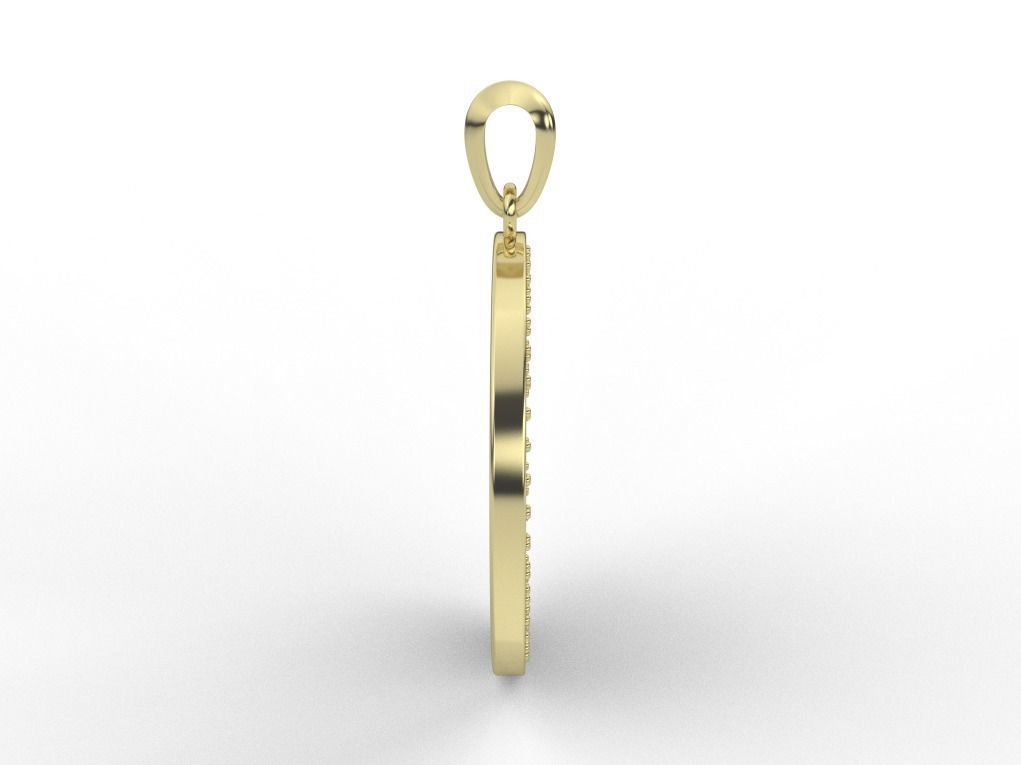 GEMINI NECKLACE 3D print model_2