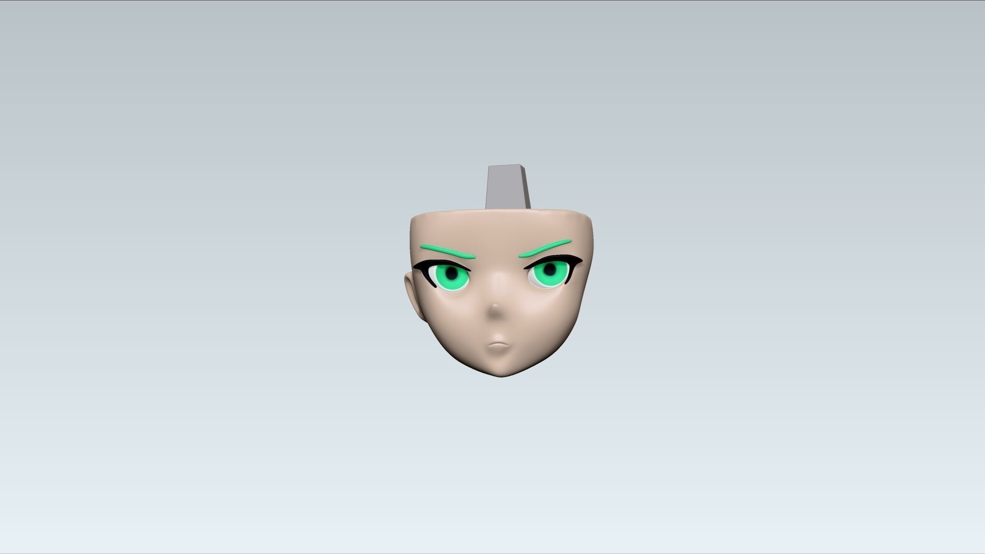 Tatsumaki from One Punch Man - Ready to 3D Print 3D print model_3