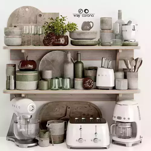 accessories smeg 02 3D model
