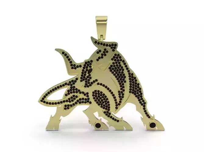 bull necklace
