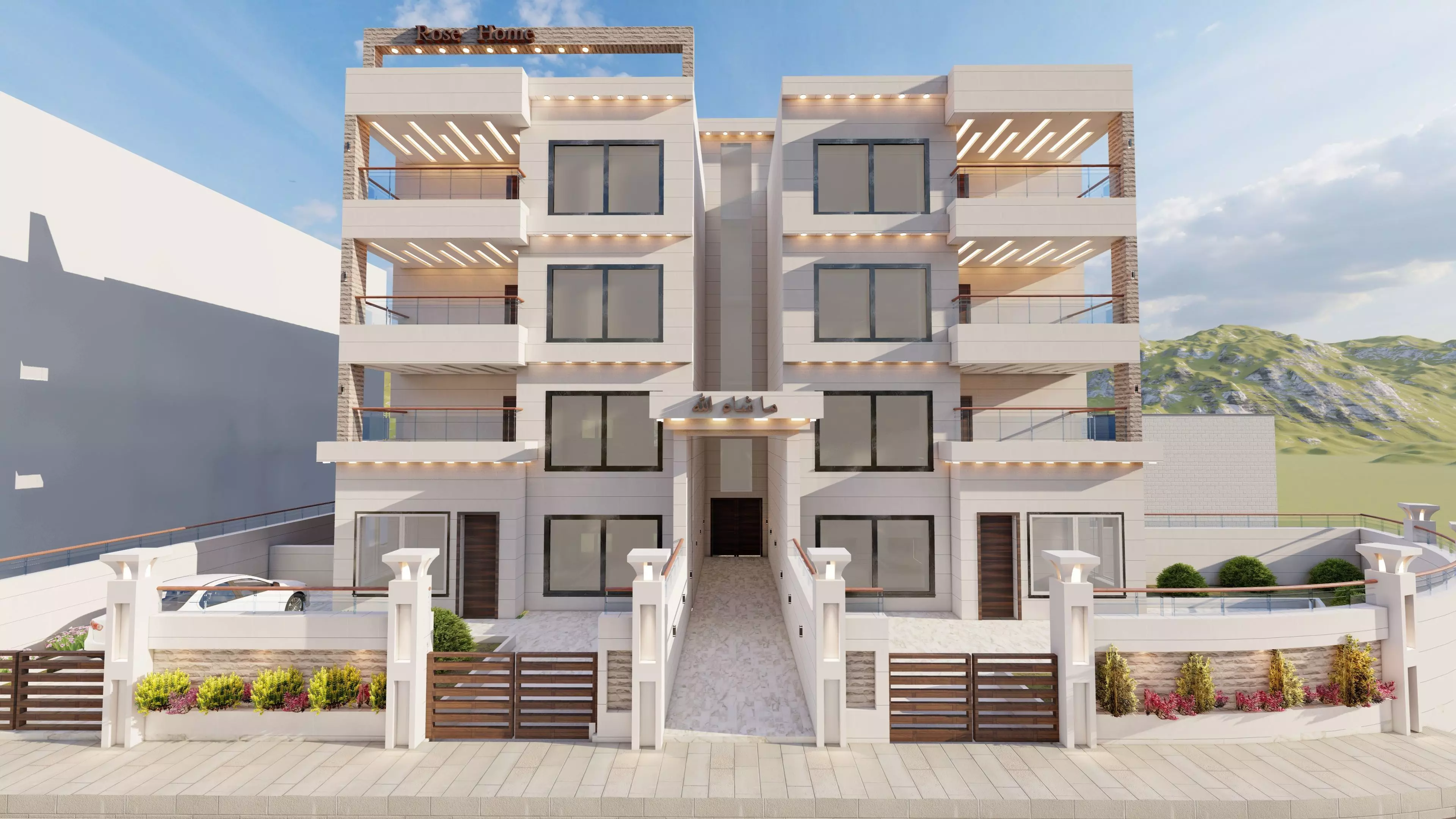 1 unit of housing complex Free 3D model