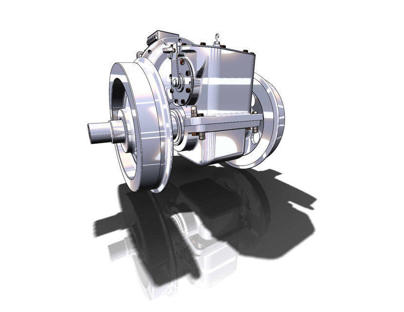 Electric locomotive K14 3D print model_6