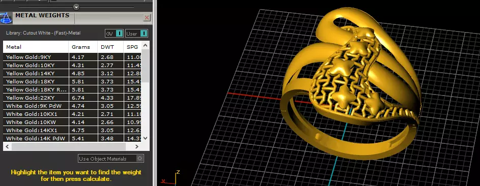 RING ROYAL GOLD  3D print model_0