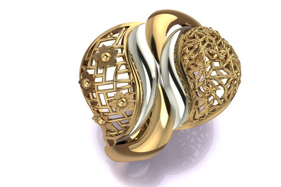RING ROYAL GOLD  3D print model_2