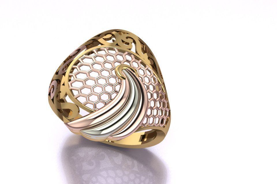 RING ROYAL GOLD 3D print model_1