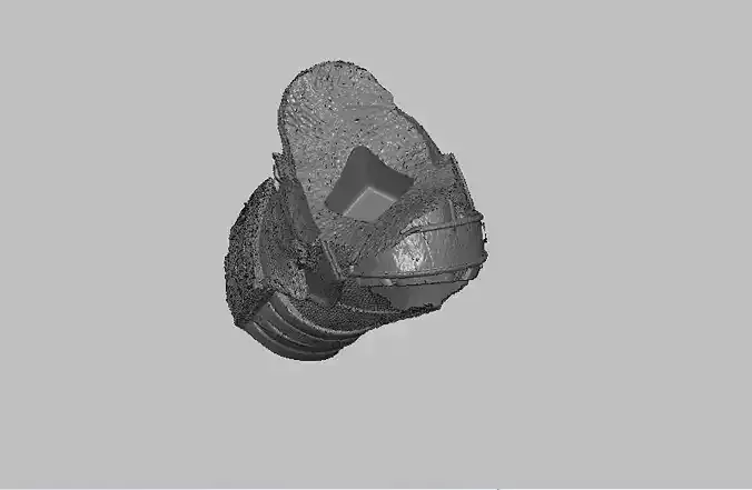 R torso helmet 3D print model