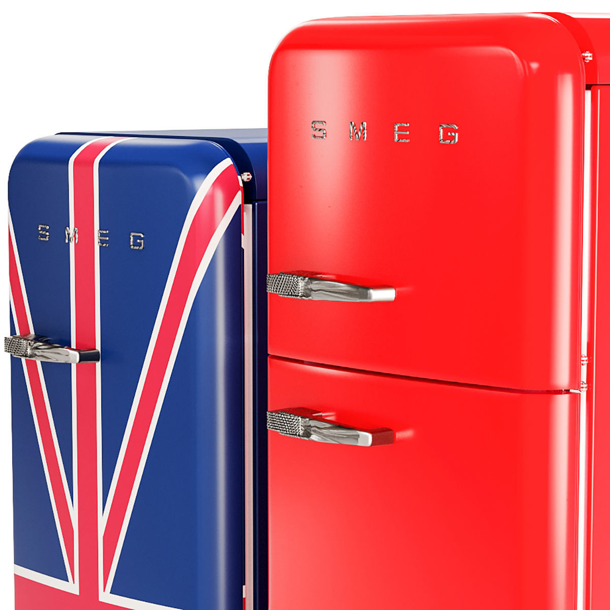 SMEG Rrefrigerators 3D model_3