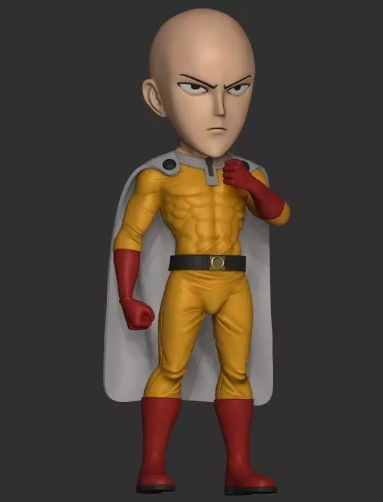 WCF Scale - Saitama 3D print model_0