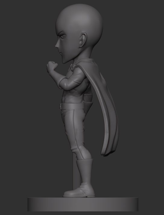 WCF Scale - Saitama 3D print model_2