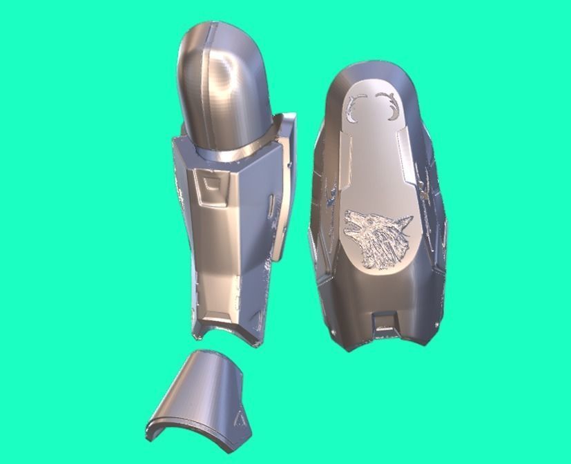 Complete ARMOR TITAN Cosplay Helmet IRON BANNER DESTINY 3D print model_5