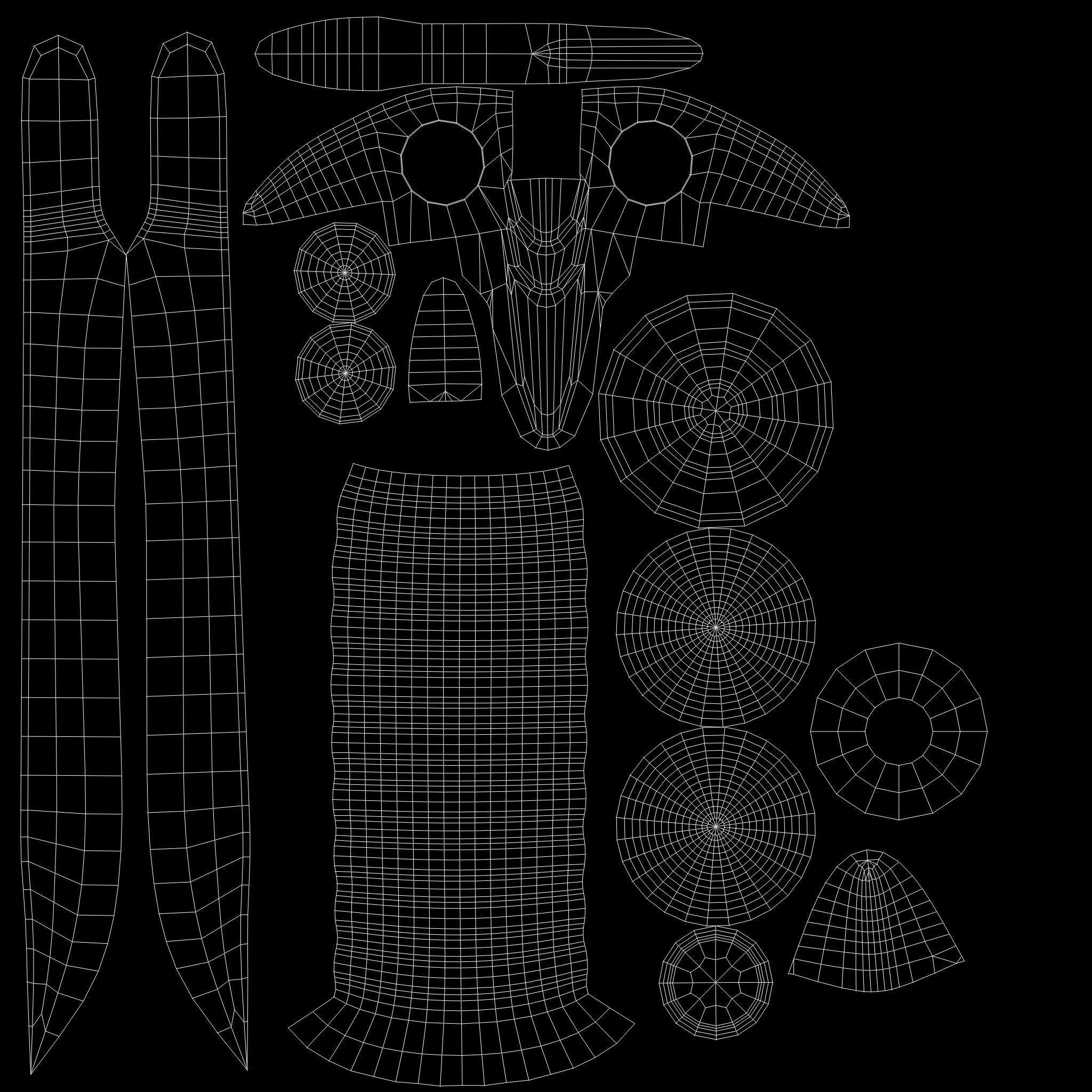 Medieval Fantasy Magic Sword Low-poly 3D model_12