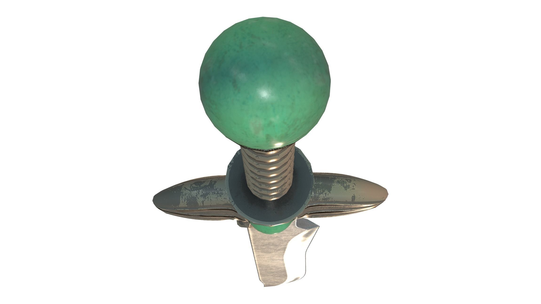 Medieval Fantasy Magic Sword Low-poly 3D model_3