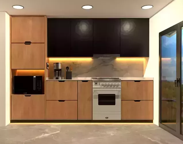 kitchen sketchup model 