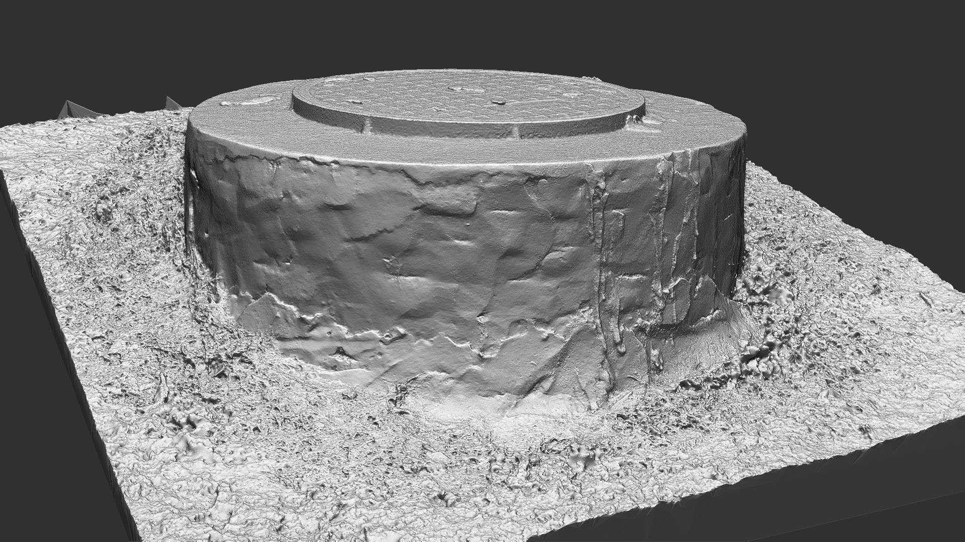 Manhole 3d Scan 3D model_3