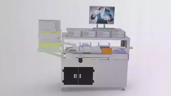 Lithium battery internal resistance and voltage tester  3D model
