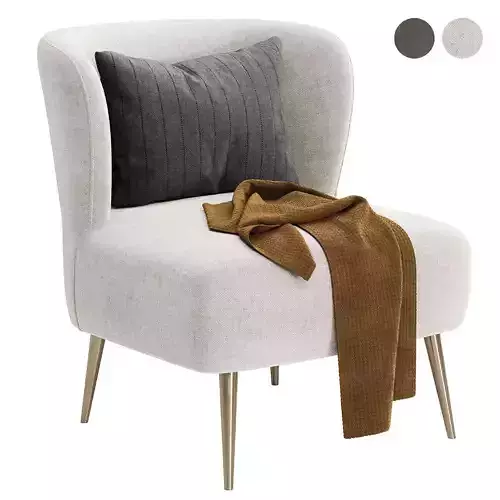 Soileau Accent chair 3D model