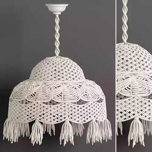 MACRAME CHANDELIER 06