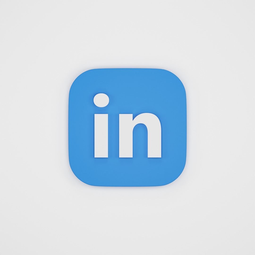  Social Media Icon 3D model_9