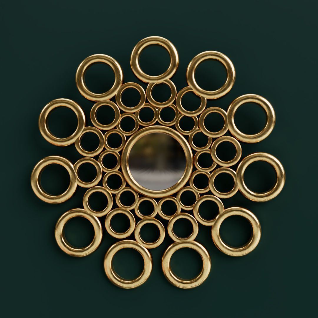 Mirrors pack 3D model_5