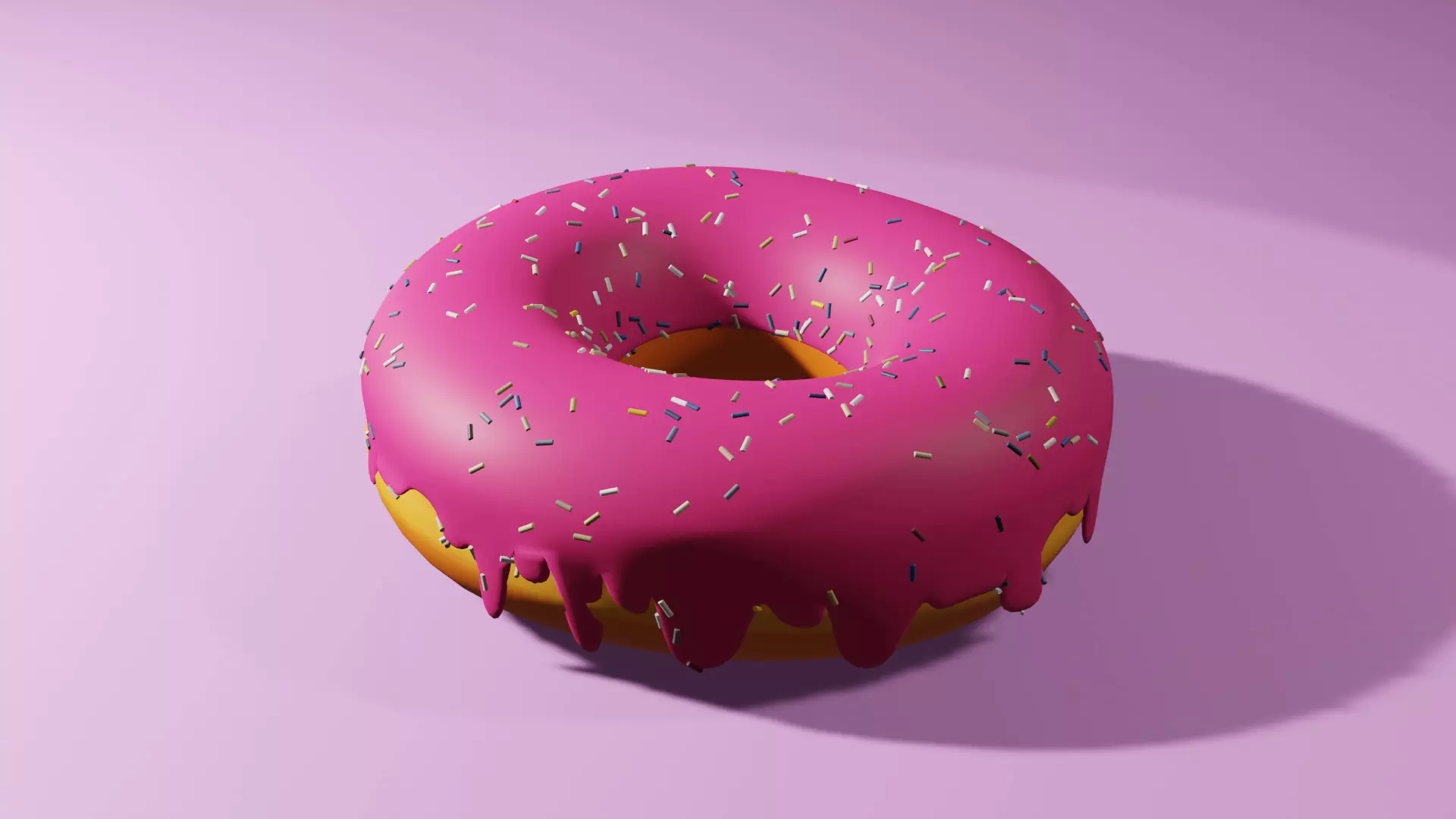 Donut - 3D Model -blender 3D model_0