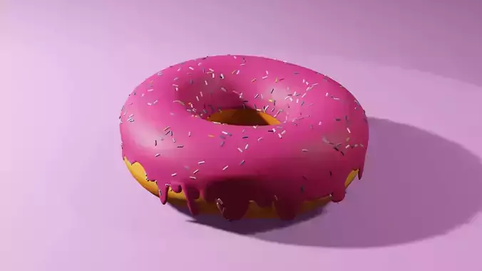 Donut - 3D Model -blender 3D model