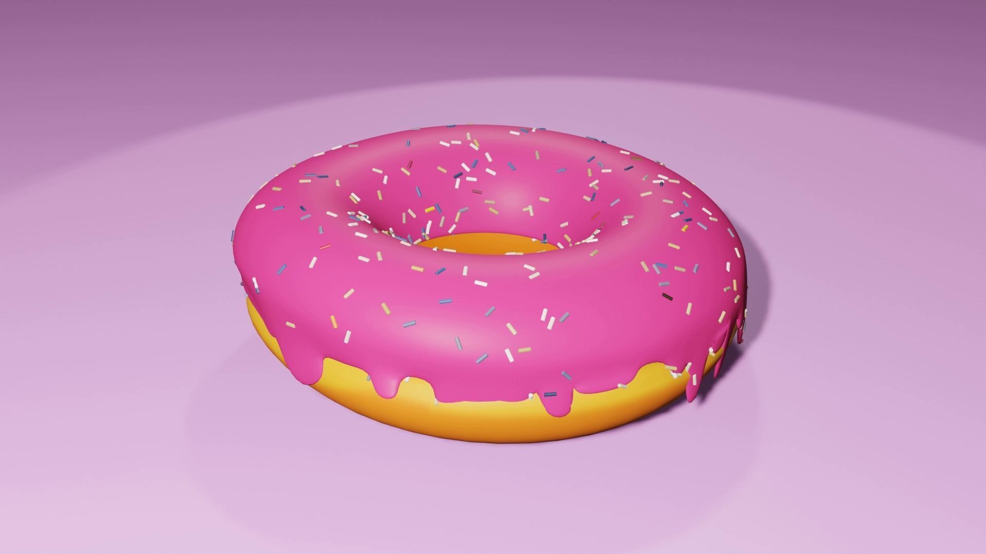 Donut - 3D Model -blender 3D model_4