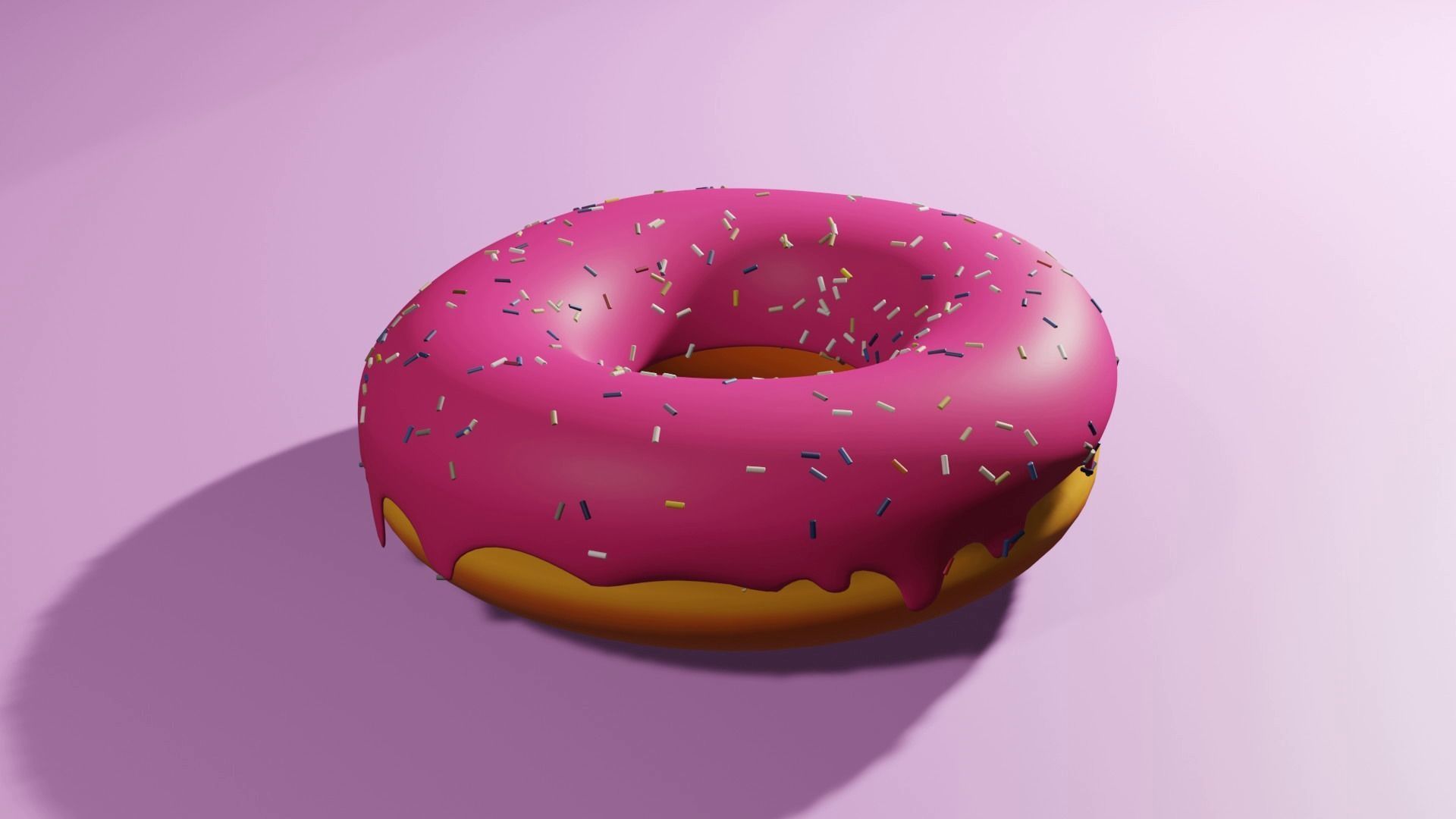 Donut - 3D Model -blender 3D model_2