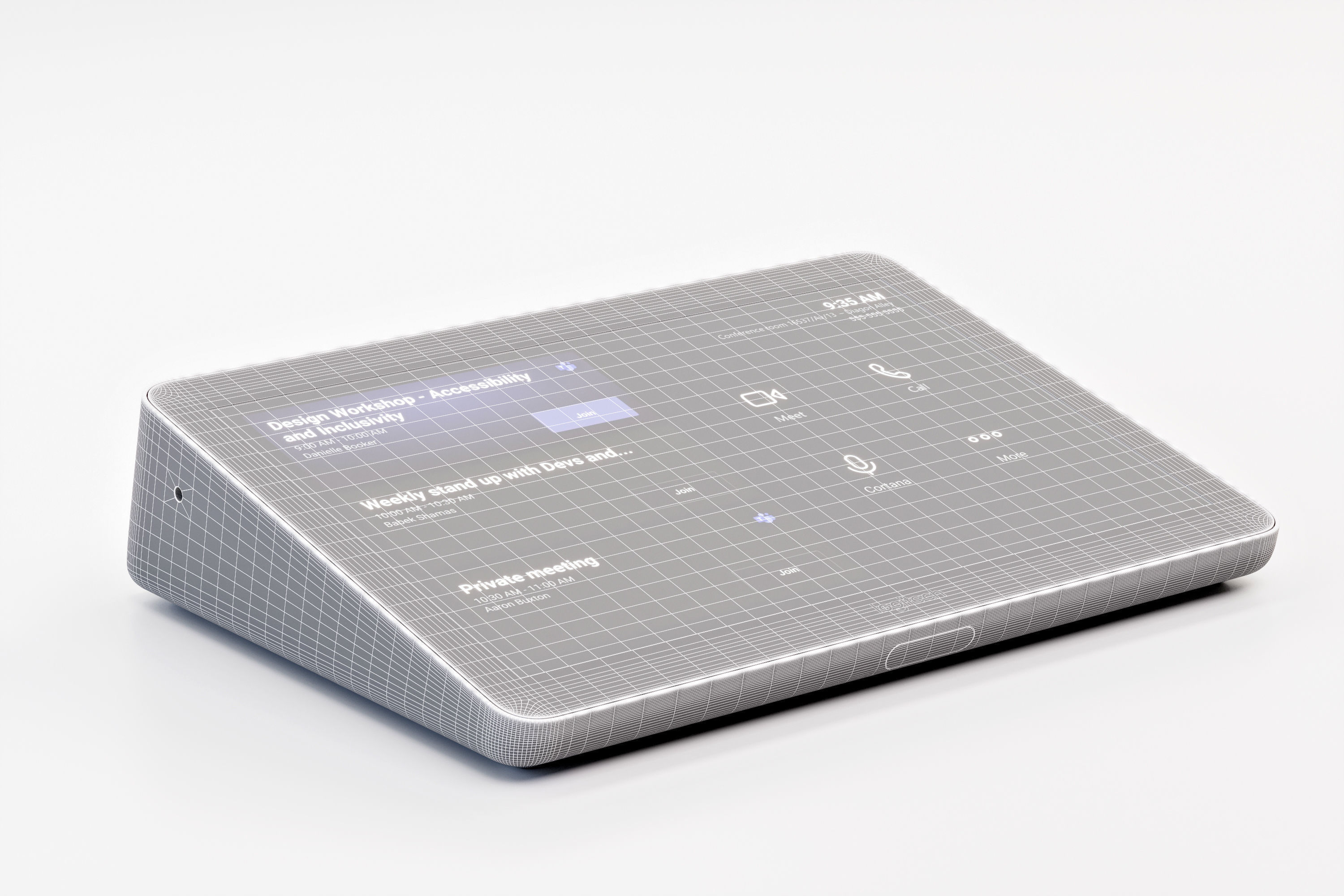 Logitech Tap - Meeting Room Touch Controller 3D model_7