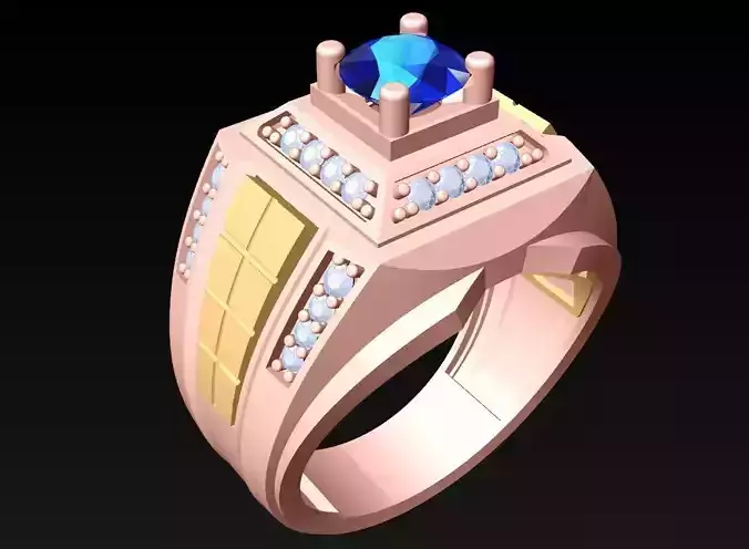 Diamond Rings - Mens Rings - N6199