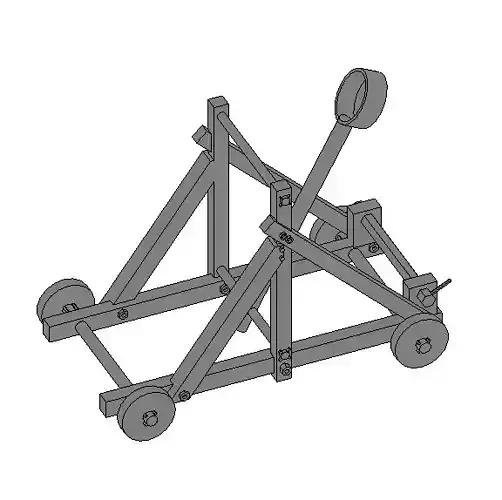 The stone thrower Free 3D print model