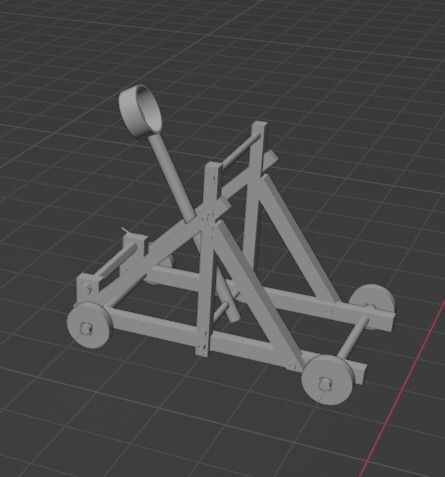 The stone thrower Free 3D print model_4