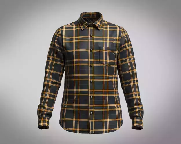 Mens Black Stripe Shirt