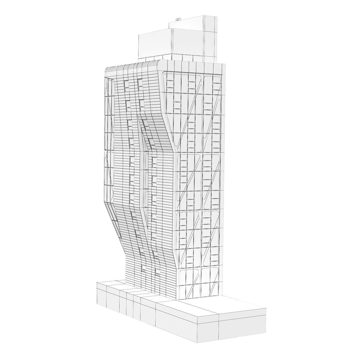 Building 515 W 23rd St New York 3D model_4