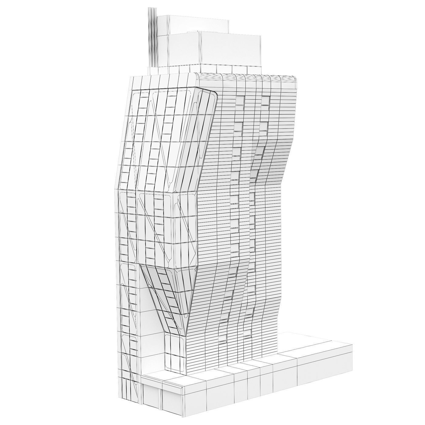 Building 515 W 23rd St New York 3D model_3