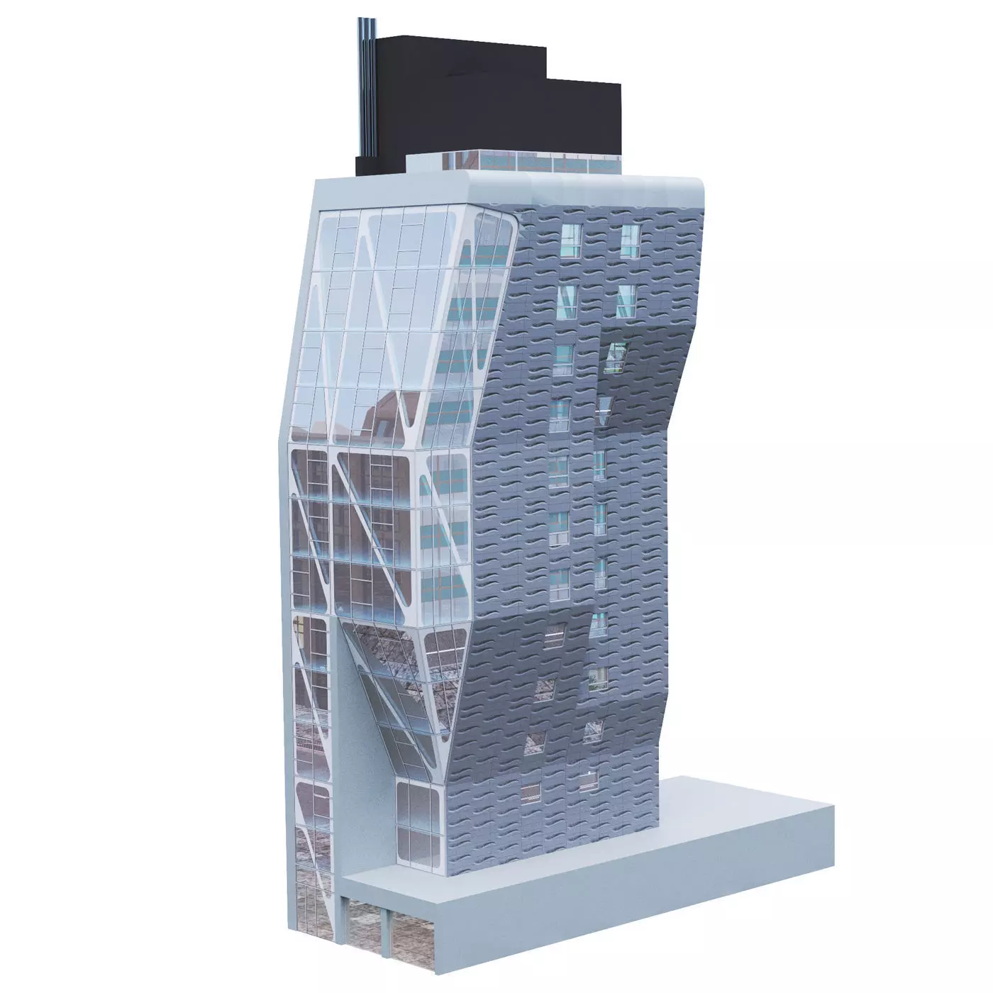 Building 515 W 23rd St New York 3D model_0