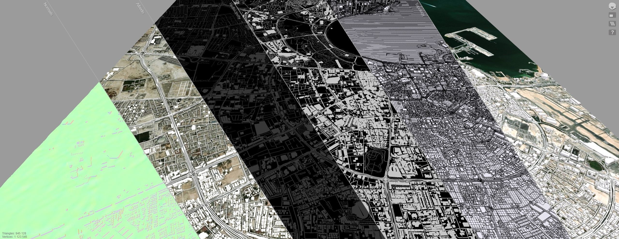 Cityscape Doha Qatar 3D model_15