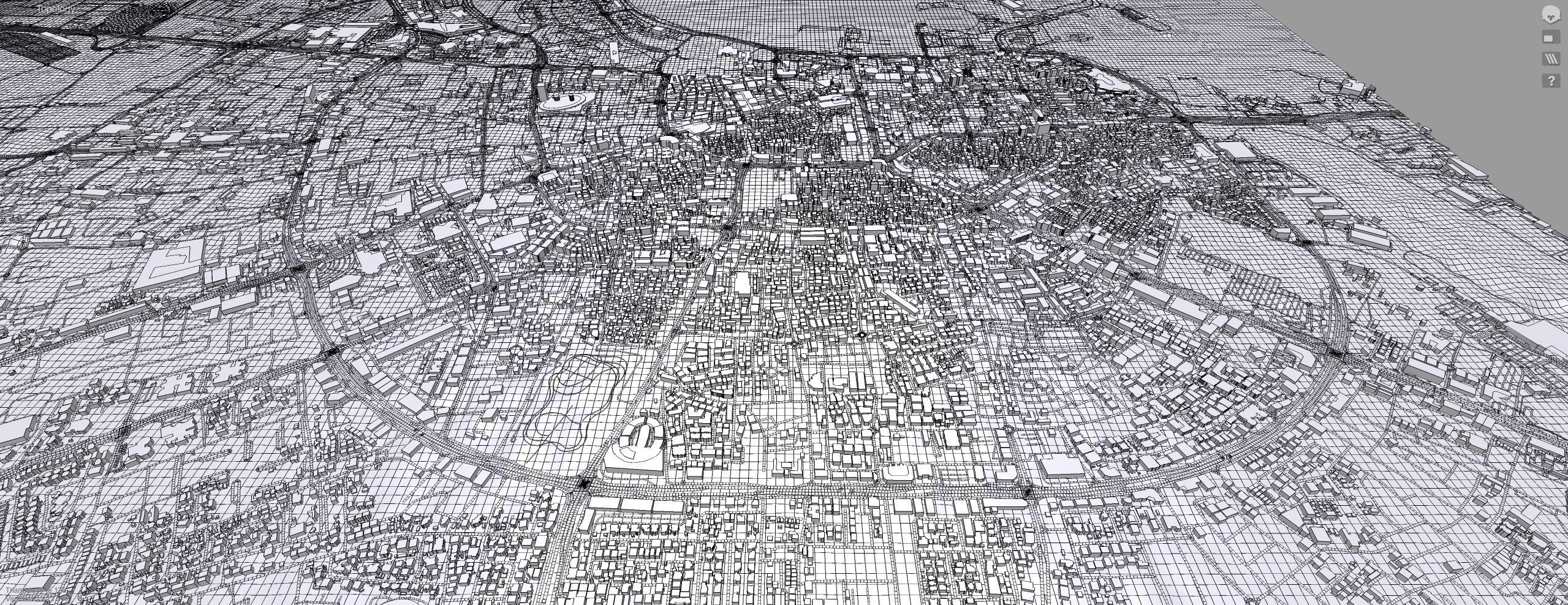 Cityscape Doha Qatar 3D model_16