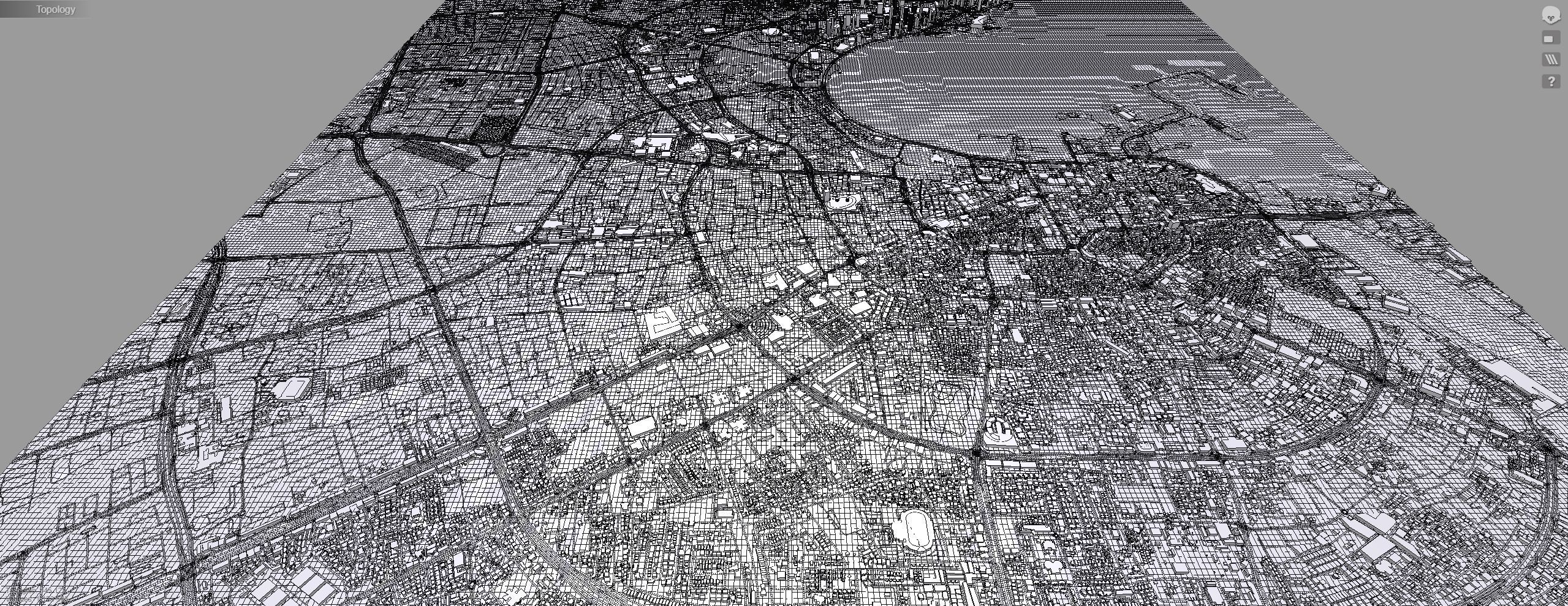 Cityscape Doha Qatar 3D model_14