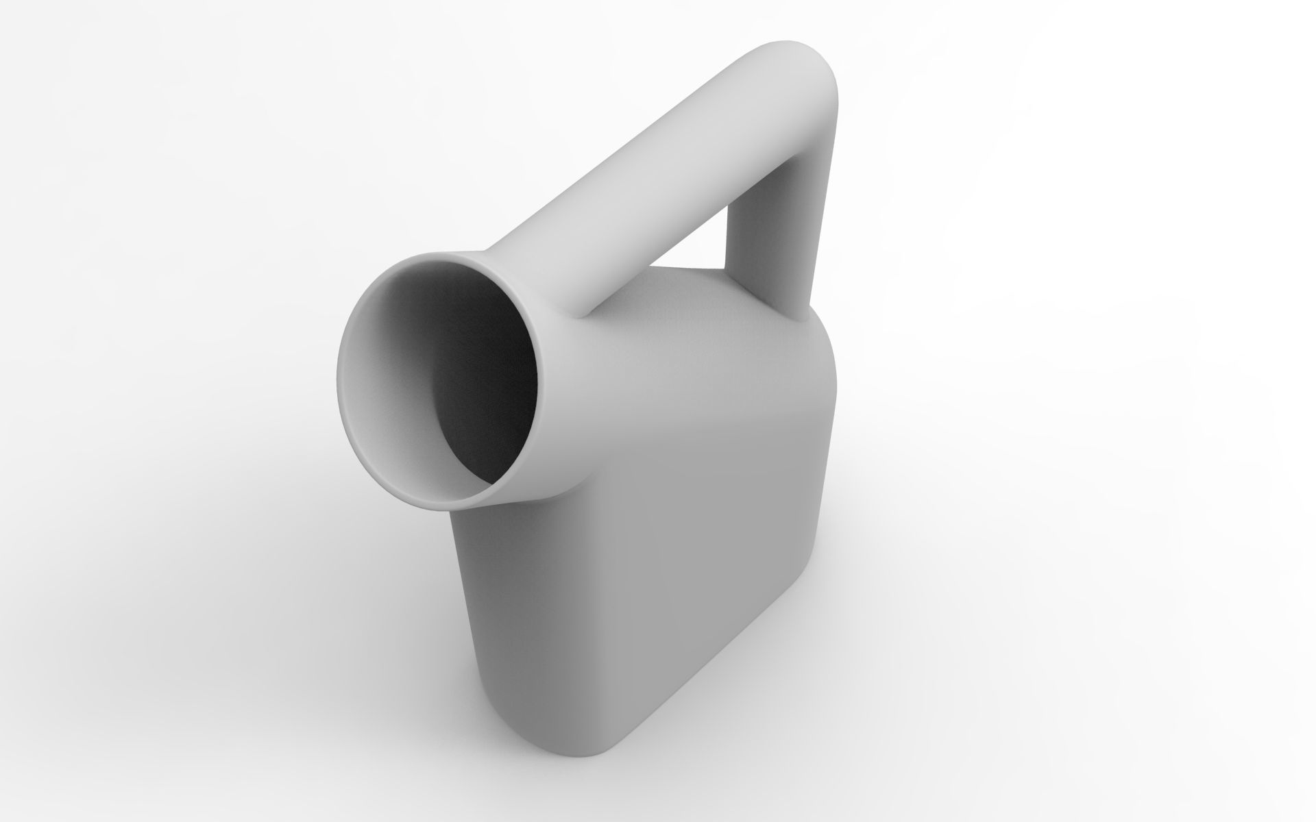 Tub Jug Low-poly 3D model_7