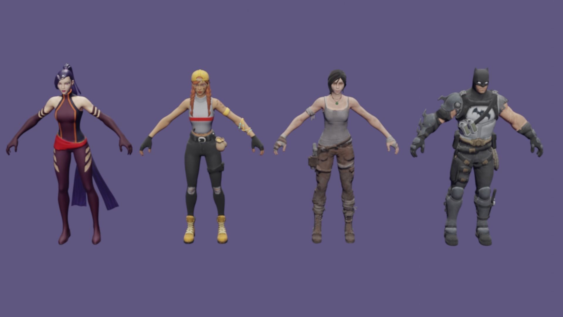 Fortnite Pack 3D model_3
