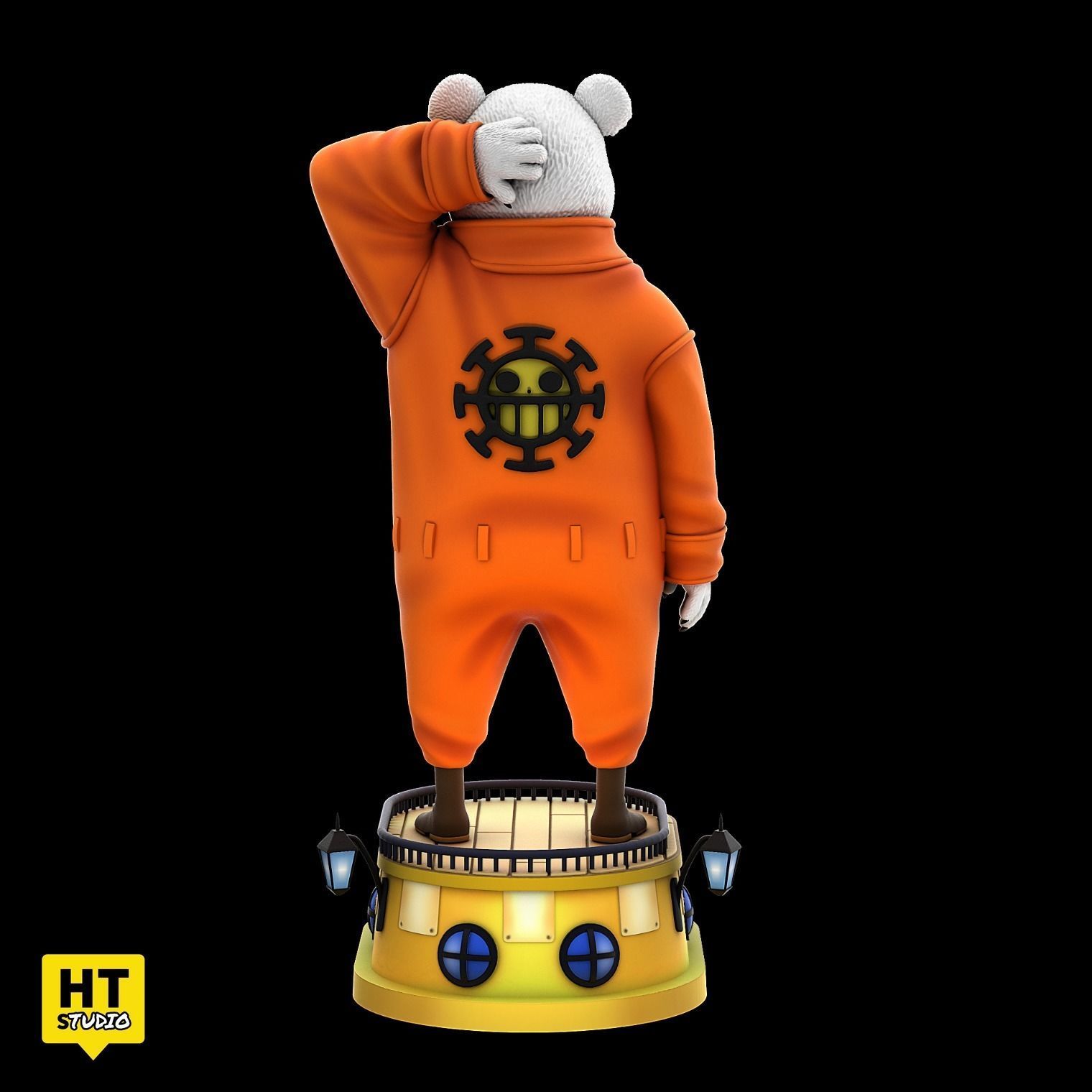 Bepo One Piece 3D print model_3
