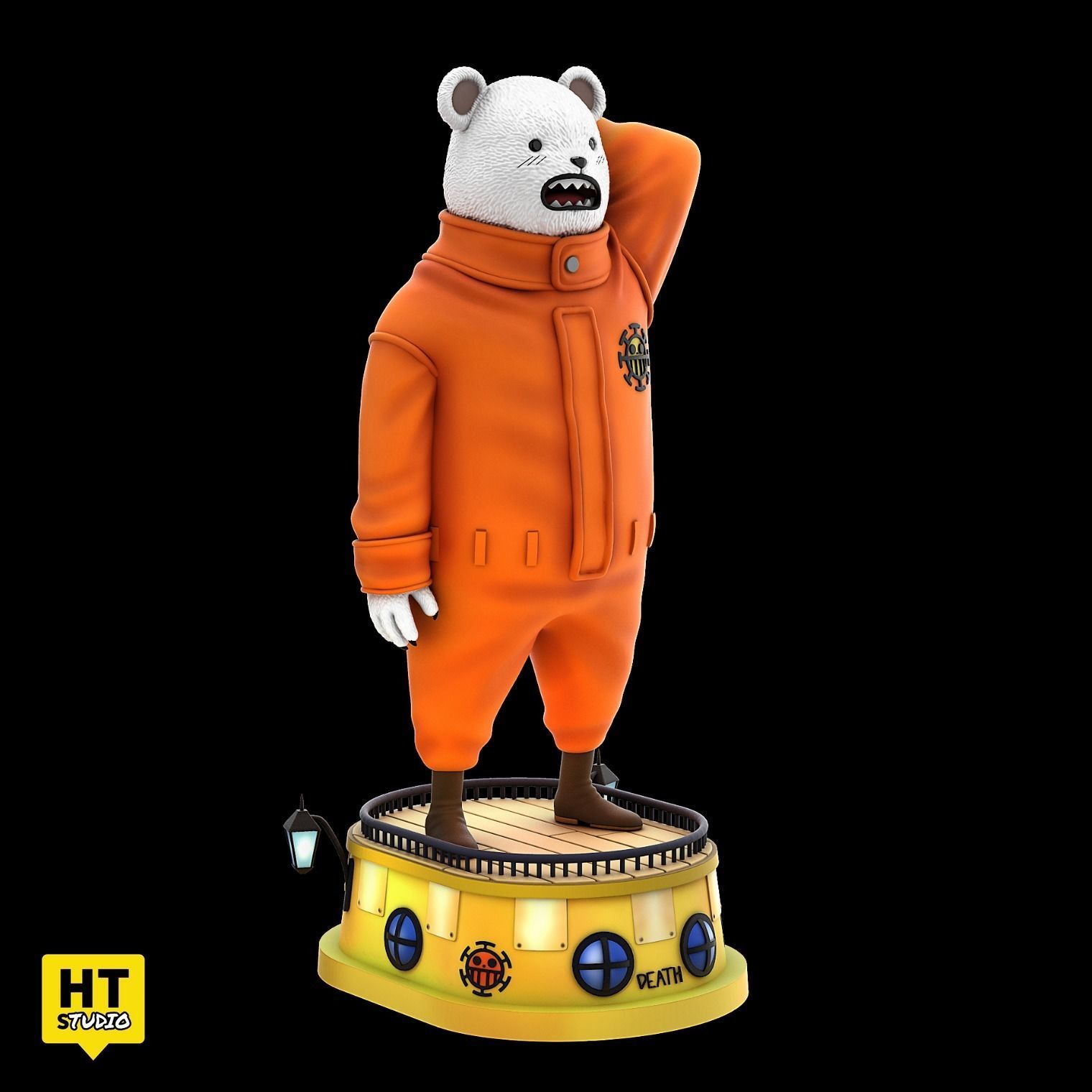 Bepo One Piece 3D print model_2