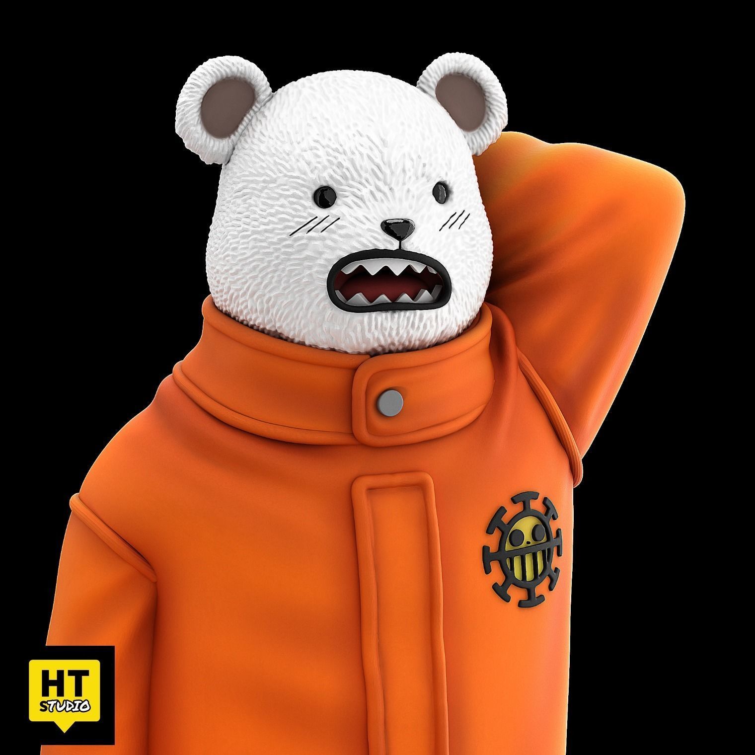 Bepo One Piece 3D print model_4